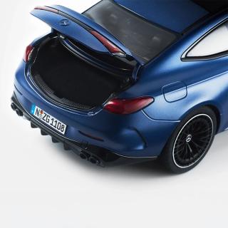 Mercedes-AMG CLE 53 Coupé spectral blue NZG 1:18 Metallmodell